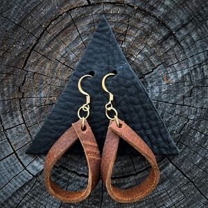 Leather Earrings